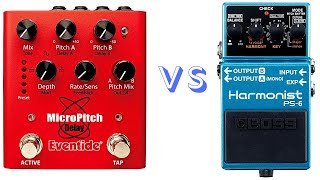 Eventide MicroPitch vs Boss PS6  Van Halen Stereo Detune Marshall  EVH [upl. by Nyleahcim]