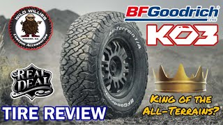 NEW BFGoodrich KO3 All Terrain Tire ReviewIS IT THE NEW KING [upl. by Afra]