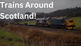 Trains Around Scotland December 2022 [upl. by Arama]