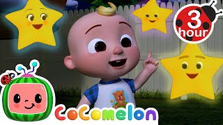 Twinkle Twinkle Little Star Lullaby  Nursery Rhymes amp Kids Songs   3 Hour Loop [upl. by Aramal]