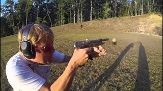 Slow Motion Full Auto Beretta 93R [upl. by Niajneb]