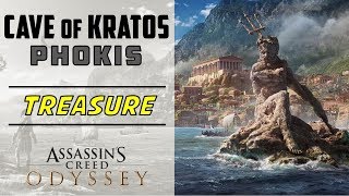 Cave of Kratos Phokis  Loot Treasure Location  ASSASSIN’S CREED ODYSSEY [upl. by Budworth]