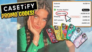 Casetify Promo Codes NEW EXCLUSIVE End Of Year Discounts 2022 [upl. by Painter682]