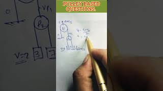 Pulley based Questions  Pulley Problem pw physicswallah pulley [upl. by Moberg909]