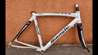 Bianchi Via Nirone 7 700c M 54  alucarbon frameset [upl. by Euqinwahs]