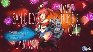 Watashi Wa Numba Wan  San Diego English Lyrics  Azur Lane [upl. by Merc706]