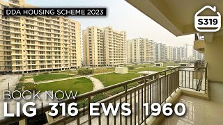 DDA Housing Scheme 2023  HOW TO BOOK DDA LIG amp EWS Flats in Dwarka Sector 19B amp 14  BRS SHOW S319 [upl. by Norda]