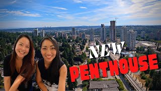 Penthouse Tour at Marquee in Lougheed Heights by Bosa amp Bluesky Properties [upl. by Shelburne774]