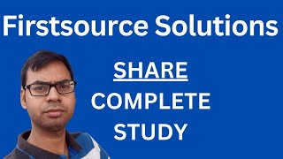 Firstsource Solutions Share  Complete Study  Firstsource Solutions Share Latest News [upl. by Consolata]