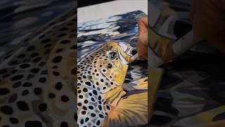 Secluded Water Series Artist Proofs 😍🤘 admaddox flyfishing browntroutfishing art [upl. by Yecad]