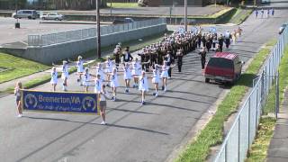 Bremerton High Marching Band performing Anchors Aweigh [upl. by Aikmat314]