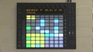 Ableton Push 1 Tutorial Part 2 Making Beats [upl. by Zaraf196]