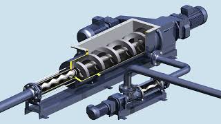 Animation SEEPEX Biosubstrate Mixing System [upl. by Mehalek]