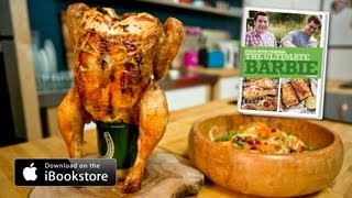 Beer Can Chicken Recipe The Ultimate Barbie [upl. by Noj]