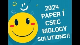 2024 CSEC Biology Paper 1 Solution [upl. by Latona773]