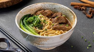 Taiwanese Beef Noodle Soup Recipe 红烧牛肉面  A Rich Tradition with a Hearty Soup [upl. by Pudendas207]