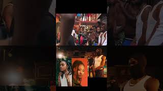 Tems in Jamaica shooting her music video when 2 guys keep saying koffee Look at Tems reaction [upl. by Odelle]