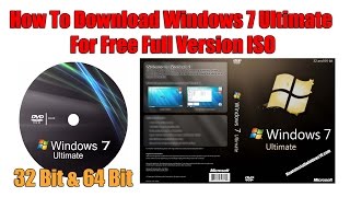 How To Download Windows 7 Ultimate For Free Full Version ISO 2017 WORKING 100 [upl. by Sirej879]