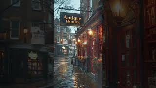 Antique Bookstore Ambience  Study amp Write to Dark Academia Music shorts darkacademia bookstore [upl. by Ecinom20]