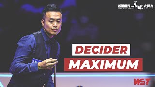 Marco Fu Makes Stunning 147 In A Decider vs John Higgins  Hong Kong Masters 2022 [upl. by Nnyllaf]