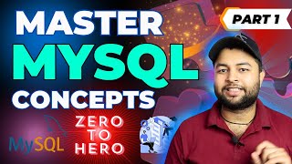 🔥Master MySQL Database  MySQL Crash Course  MySQL in one video  Part 1  Hindi [upl. by Volney]