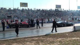 Shakedown at Etown CRASH John Bartunek Pro Mod Drag Race [upl. by Nairahcaz325]