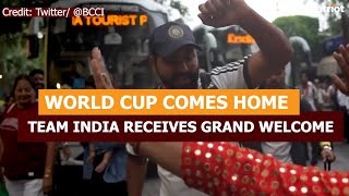 World Cup 2024  Dhols Dance Chanting Indian Team Arrives In Delhi  Patriot [upl. by Donall641]