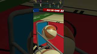 Baskeball in AllInOne Sports VR vr vrgaming quest3 [upl. by Ytte526]