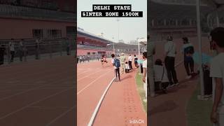 DELHI STATR SCHOOL GAMES amp INTER ZONE 1500 M shorts viralshorts viralvideos 1600m [upl. by Dzoba607]