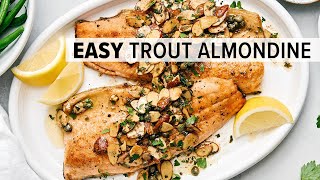 TROUT ALMONDINE  The Best Rainbow Trout Recipe [upl. by Seow]