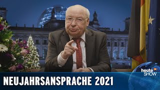 Die ehrliche Neujahrsansprache für 2021 – von Gernot Hassknecht  heuteshow [upl. by Fennessy456]