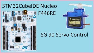 102 STM32CubeIDE Servo Motor PWM with STM32F446RE Nucleo [upl. by Larrad]