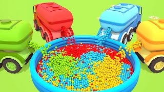 Car cartoons full episodes amp Street vehicles cartoon for kids Helper cars for kids amp Leo the Truck [upl. by Nylissej]