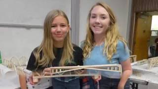 2016 Balsa Wood Bridge Competition [upl. by Cottle]