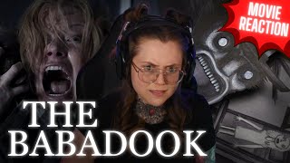 The Babadook 2014  MOVIE REACTION  First Time Watching [upl. by Elna797]