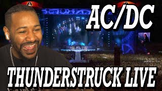 ACDC  THUNDERSTRUCK LIVE AT RIVER PLATE 2009  REACTION [upl. by Nauqet]