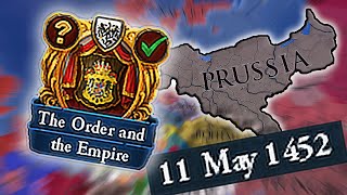 Form Prussia In 8 Years As EU4 Teutonic Order [upl. by Navanod]