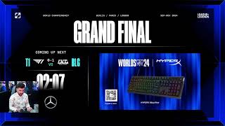 Yamatos Worlds2024 Finals Costream  BLG vs T1  1 bo5 to decide it all operagx discord [upl. by Clive]