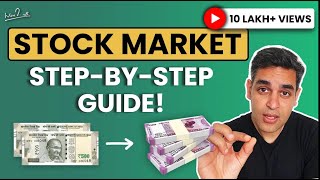 STOCK MARKET INVESTING for BEGINNERS  Investment Tips 2023  Warikoo Hindi [upl. by Salim]