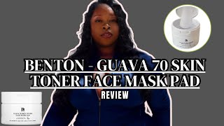 GUAVA 70 skin Toner face mask pad YesStyle YesStyleInfluencers YesStyleReview [upl. by Lisabeth]