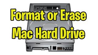 Format or Erase a Mac Hard Drive  All Formats Explained APFS HFS Mac OS Journaled FAT ExFAT [upl. by Ainolloppa]