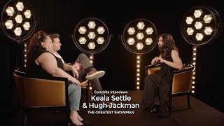 Conchita meets Keala Settle amp Hugh Jackman THE GREATEST SHOWMAN Interview [upl. by Calen]