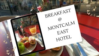 Breakfast  Montcalm East Hotel Shoreditch [upl. by Randie]