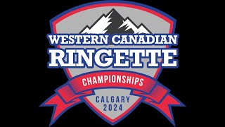 2024 Western Canadian Ringette Championships  U19A Team Saskatchewan  Team British Columbia [upl. by Ingaberg]