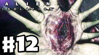 Alien Isolation  Gameplay Walkthrough Part 12  Facehugger Flashback PC Gameplay with Facecam [upl. by Smoht]