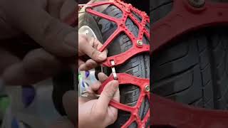 Easy to install car snow chains [upl. by Marleen907]