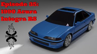 1990 Acura Integra RC Car  Custom Body Shell Reviews Episode 35 [upl. by Alrak]