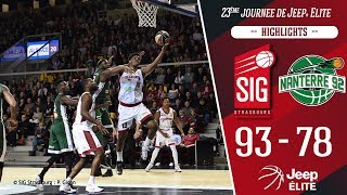 SIG StrasbourgNanterre 92 highlights et réactions de Damien Inglis [upl. by Mcnalley13]