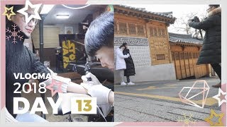 VLOGMAS DAY1316 Photoshoot  New Tattoo  Anna Cay ♥ [upl. by Soinotna618]