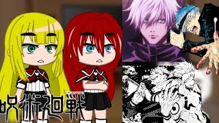 highschool dxd react to gojo satoru é sukuna  issei as gojo [upl. by Akemihs488]